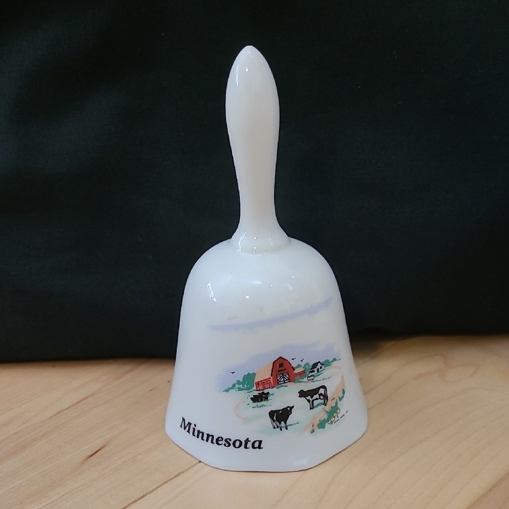 2/$20 White Minnesota Souvenir Bell